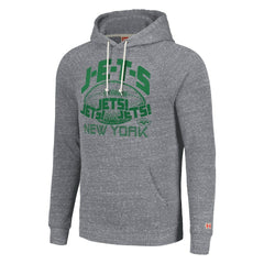 New York Jets Homage Unisex Hyperlocal Raglan Pullover Hoodie - Gray - NFL