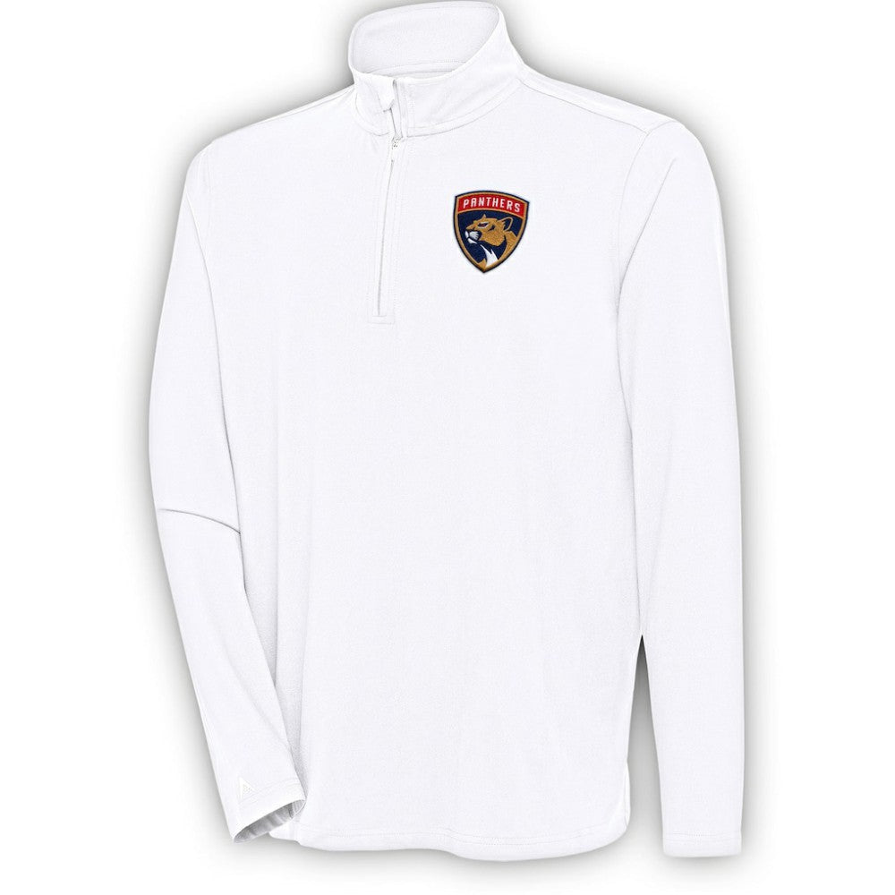 Florida Panthers Antigua Hunk Quarter-Zip Pullover Top - White | NHL on sale