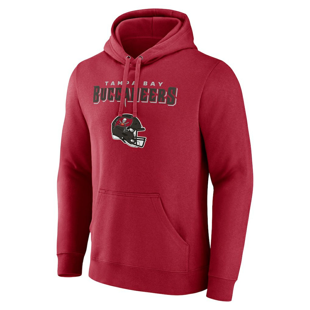 Baker Mayfield Tampa Bay Buccaneers Team Wordmark Player Name & Number Pullover Hoodie - Red - NFL