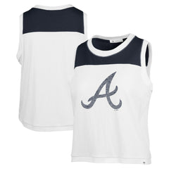 Atlanta Braves '47 Women's Plus Size Waist Length Muscle Tank Top Online
