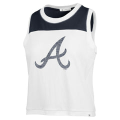 Atlanta Braves '47 Women's Plus Size Waist Length Muscle Tank Top Online
