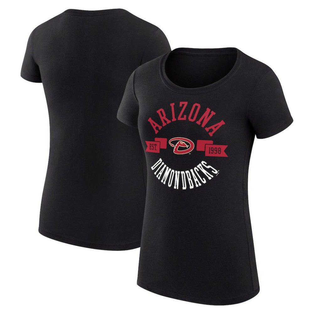 Arizona Diamondbacks G-III 4Her by Carl Banks Women's Super-Slim Fit Lightweight City Graphic T-Shirt for sale