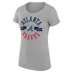 Atlanta Braves G-III 4Her by Carl Banks Women's Super-Slim Fit Lightweight City Graphic T-Shirt for sale
