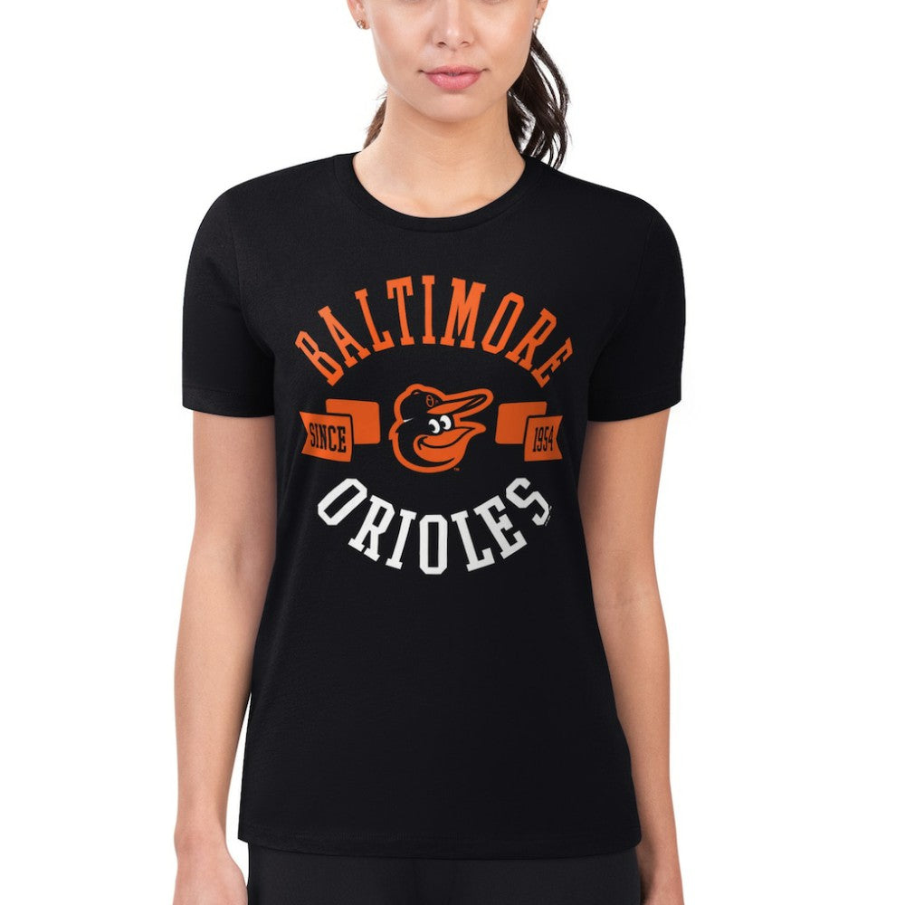 Baltimore Orioles G-III 4Her by Carl Banks Women's Super-Slim Fit Lightweight City Graphic T-Shirt Online