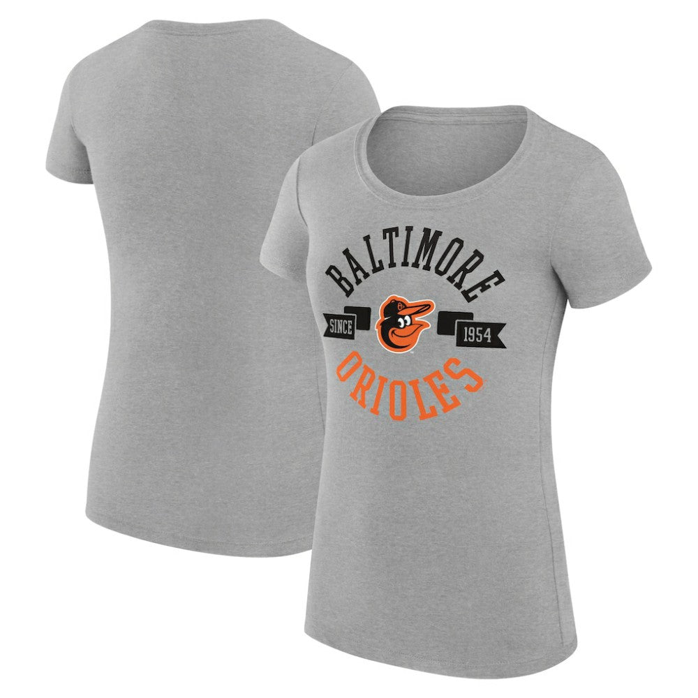 Baltimore Orioles G-III 4Her by Carl Banks Women's Super-Slim Fit Lightweight City Graphic T-Shirt Outlet