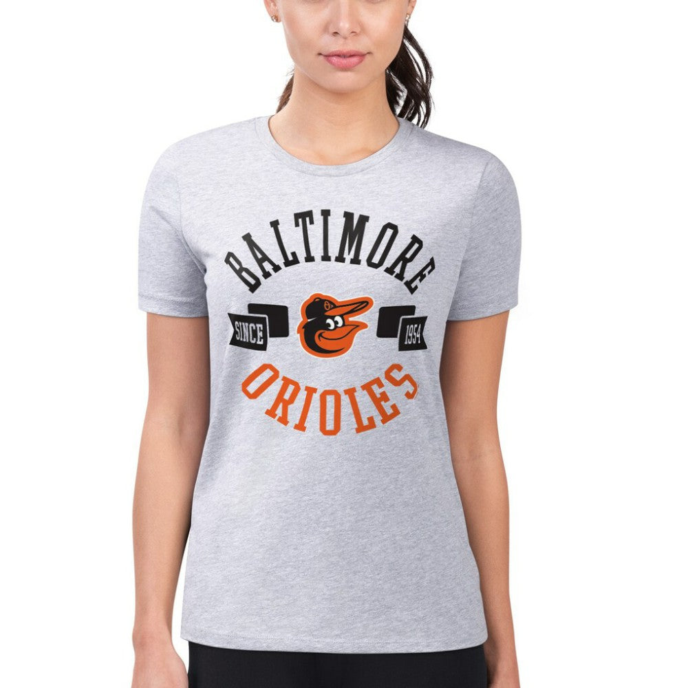 Baltimore Orioles G-III 4Her by Carl Banks Women's Super-Slim Fit Lightweight City Graphic T-Shirt Outlet