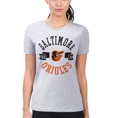 Baltimore Orioles G-III 4Her by Carl Banks Women's Super-Slim Fit Lightweight City Graphic T-Shirt Outlet