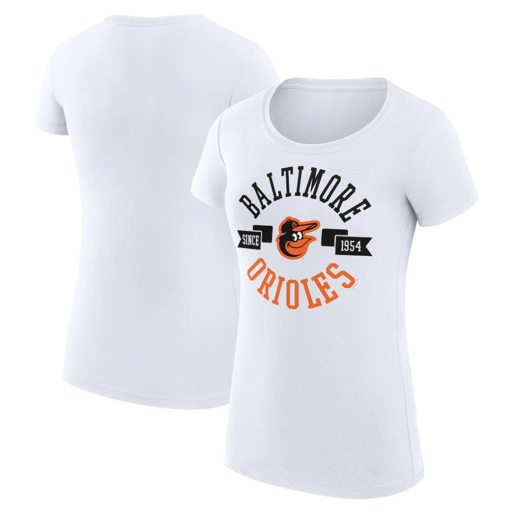 Baltimore Orioles G-III 4Her by Carl Banks Women's Super-Slim Fit Lightweight City Graphic T-Shirt Discount