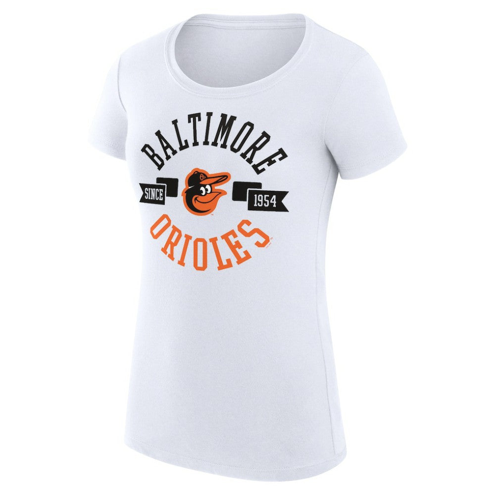 Baltimore Orioles G-III 4Her by Carl Banks Women's Super-Slim Fit Lightweight City Graphic T-Shirt Discount