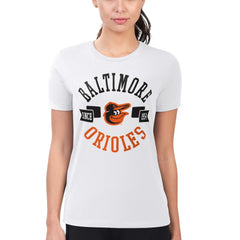 Baltimore Orioles G-III 4Her by Carl Banks Women's Super-Slim Fit Lightweight City Graphic T-Shirt Discount
