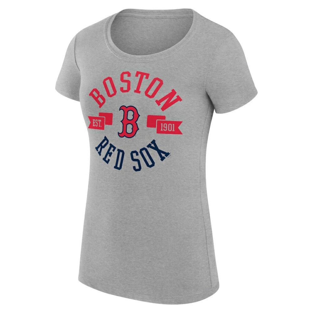 Boston Red Sox G-III 4Her by Carl Banks Women's Super-Slim Fit Lightweight City Graphic T-Shirt Near Me