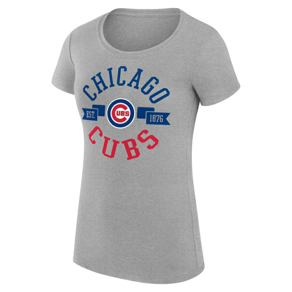 Chicago Cubs G-III 4Her by Carl Banks Women's Super-Slim Fit Lightweight City Graphic T-Shirt for sale
