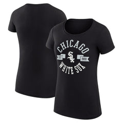 Chicago White Sox G-III 4Her by Carl Banks Women's Super-Slim Fit Lightweight City Graphic T-Shirt for sale