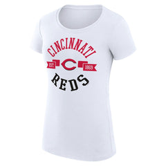 Cincinnati Reds G-III 4Her by Carl Banks Women's Super-Slim Fit Lightweight City Graphic T-Shirt for sale