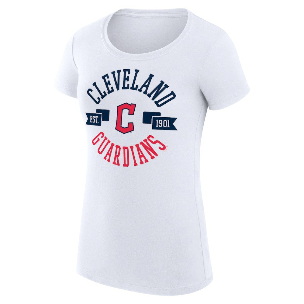 Cleveland Guardians G-III 4Her by Carl Banks Women's Super-Slim Fit Lightweight City Graphic T-Shirt for sale