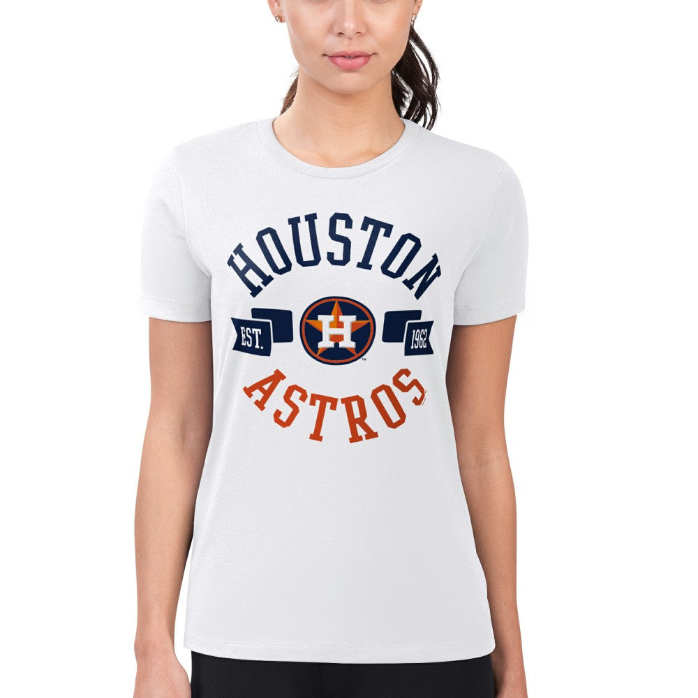 Houston Astros G-III 4Her by Carl Banks Women's Super-Slim Fit Lightweight City Graphic T-Shirt Discount