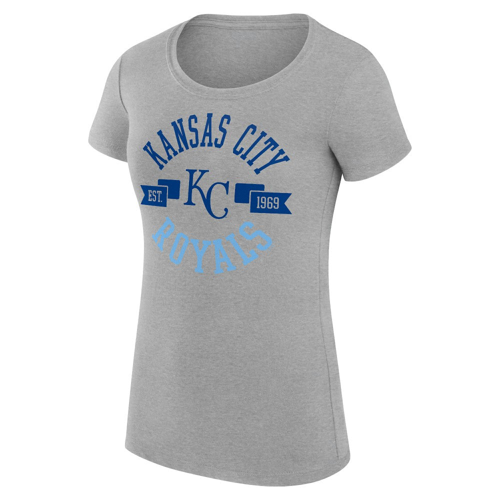 Kansas City Royals G-III 4Her by Carl Banks Women's Super-Slim Fit Lightweight City Graphic T-Shirt Sale