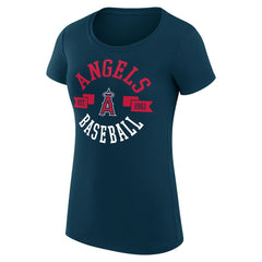 Los Angeles Angels G-III 4Her by Carl Banks Women's Super-Slim Fit Lightweight City Graphic T-Shirt for sale