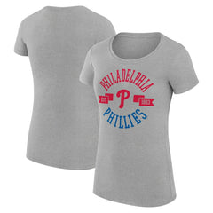 Philadelphia Phillies G-III 4Her by Carl Banks Women's Super-Slim Fit Lightweight City Graphic T-Shirt for sale