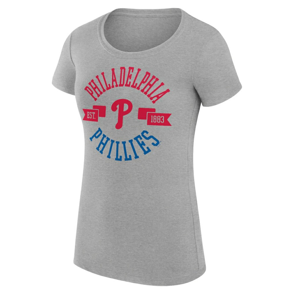 Philadelphia Phillies G-III 4Her by Carl Banks Women's Super-Slim Fit Lightweight City Graphic T-Shirt for sale