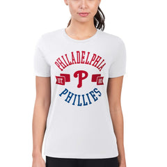 Philadelphia Phillies G-III 4Her by Carl Banks Women's Super-Slim Fit Lightweight City Graphic T-Shirt Online