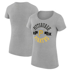 Pittsburgh Pirates G-III 4Her by Carl Banks Women's Super-Slim Fit Lightweight City Graphic T-Shirt Sale