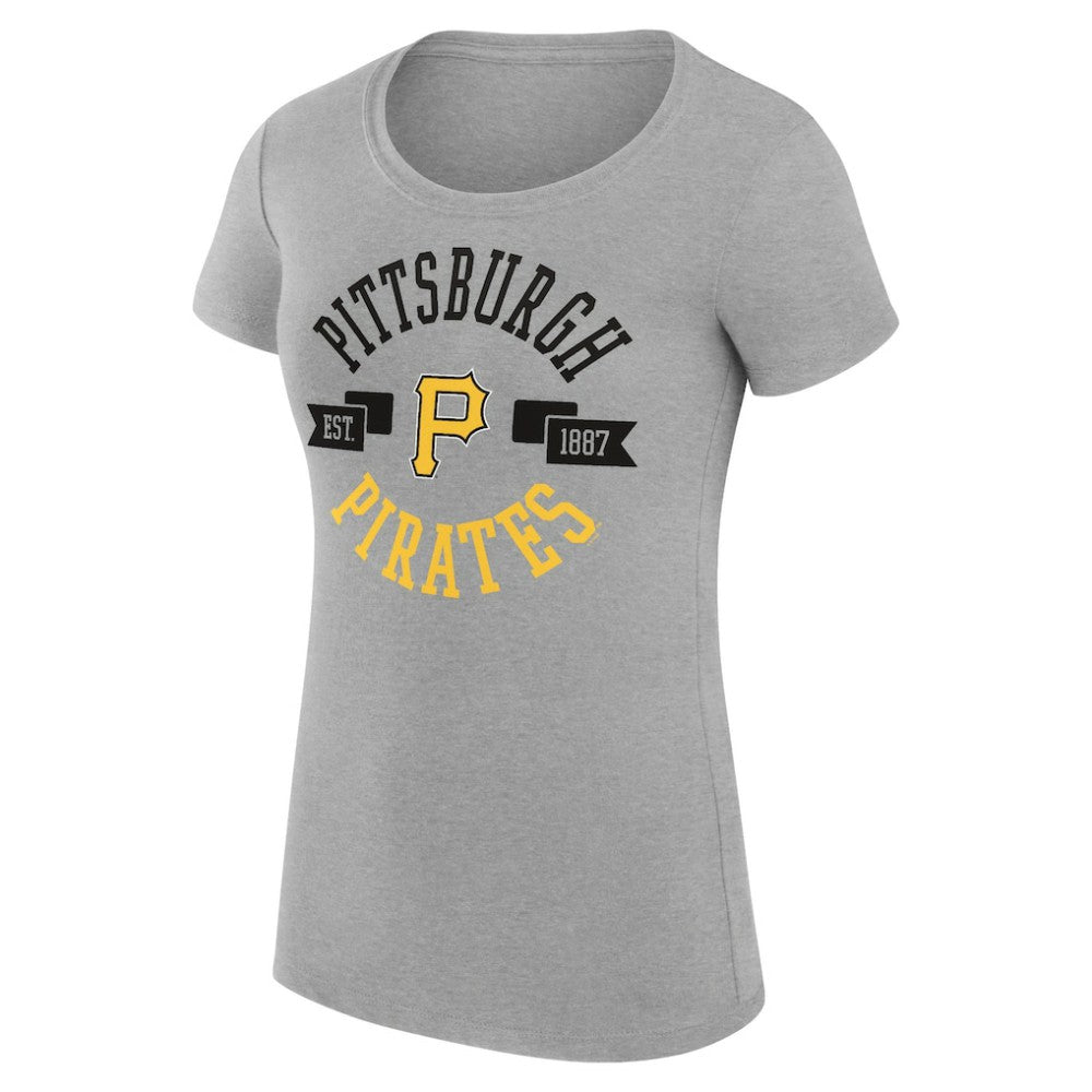Pittsburgh Pirates G-III 4Her by Carl Banks Women's Super-Slim Fit Lightweight City Graphic T-Shirt Sale