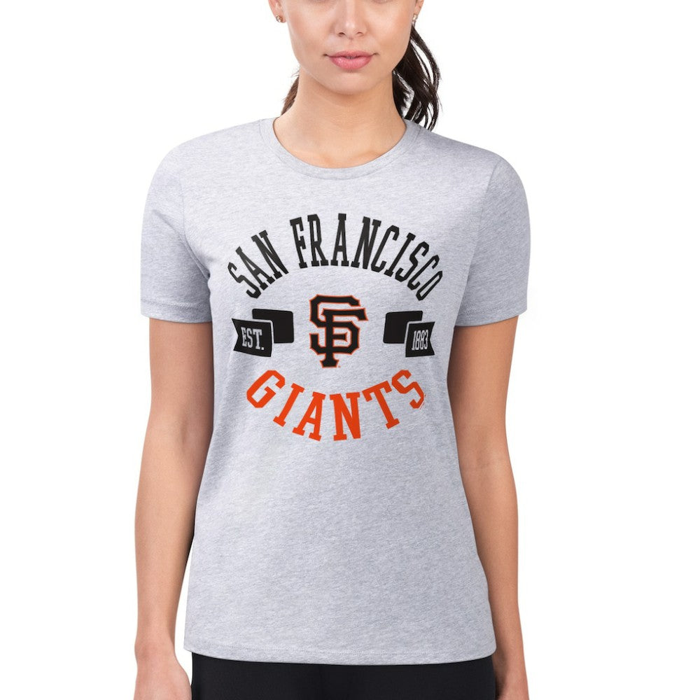 San Francisco Giants G-III 4Her by Carl Banks Women's Super-Slim Fit Lightweight City Graphic T-Shirt Online
