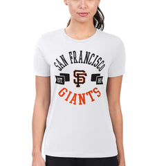 San Francisco Giants G-III 4Her by Carl Banks Women's Super-Slim Fit Lightweight City Graphic T-Shirt Sale