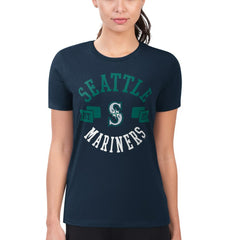 Seattle Mariners G-III 4Her by Carl Banks Women's Super-Slim Fit Lightweight City Graphic T-Shirt Near Me