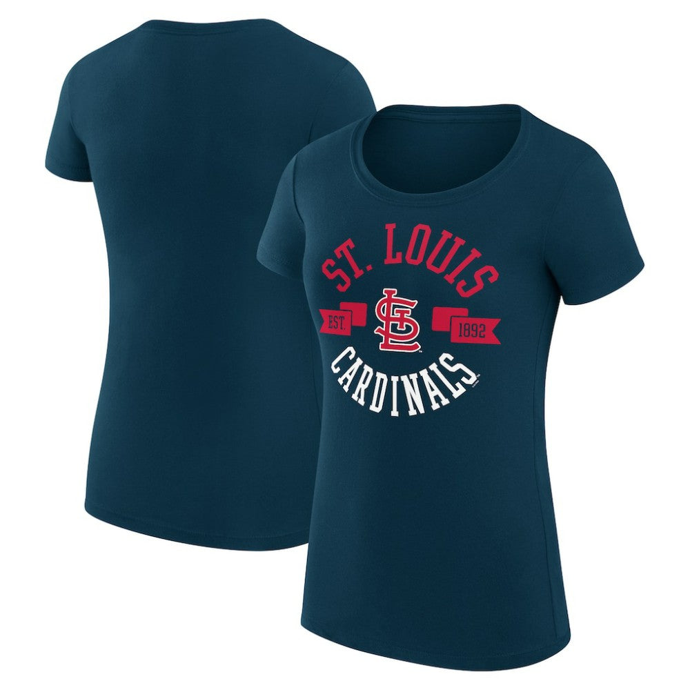 St. Louis Cardinals G-III 4Her by Carl Banks Women's Super-Slim Fit Lightweight City Graphic T-Shirt for sale