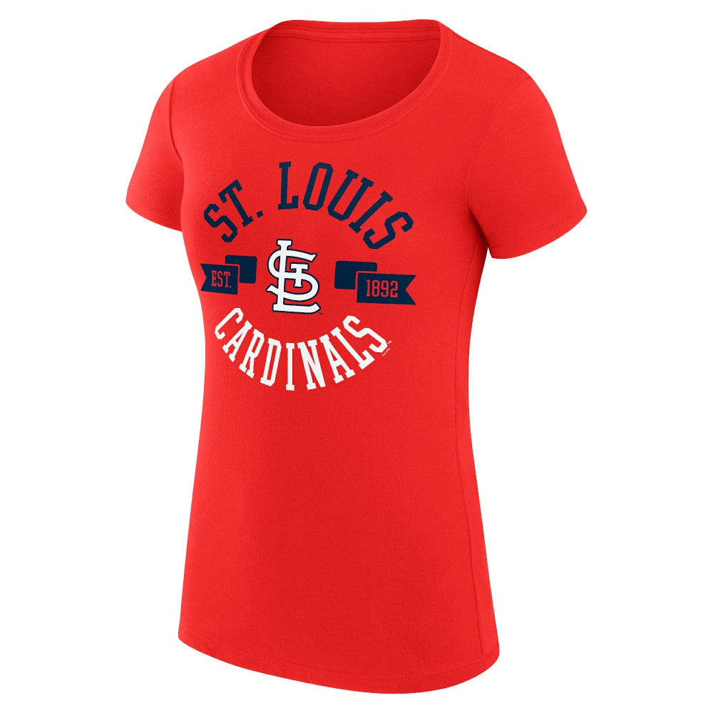 St. Louis Cardinals G-III 4Her by Carl Banks Women's Super-Slim Fit Lightweight City Graphic T-Shirt Discount