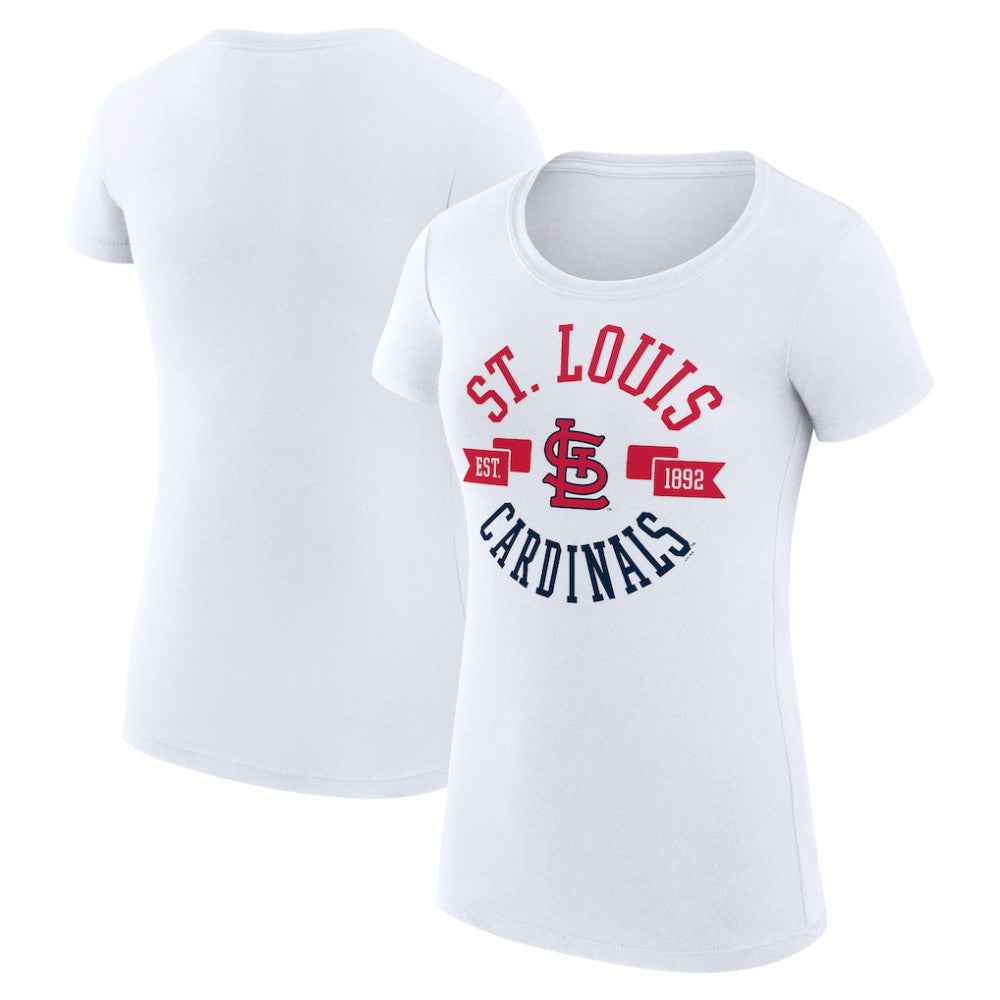 St. Louis Cardinals G-III 4Her by Carl Banks Women's Super-Slim Fit Lightweight City Graphic T-Shirt Discount