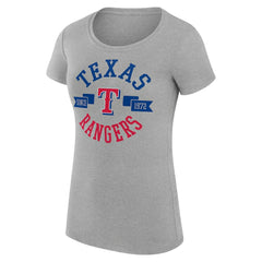 Texas Rangers G-III 4Her by Carl Banks Women's Super-Slim Fit Lightweight City Graphic T-Shirt Sale