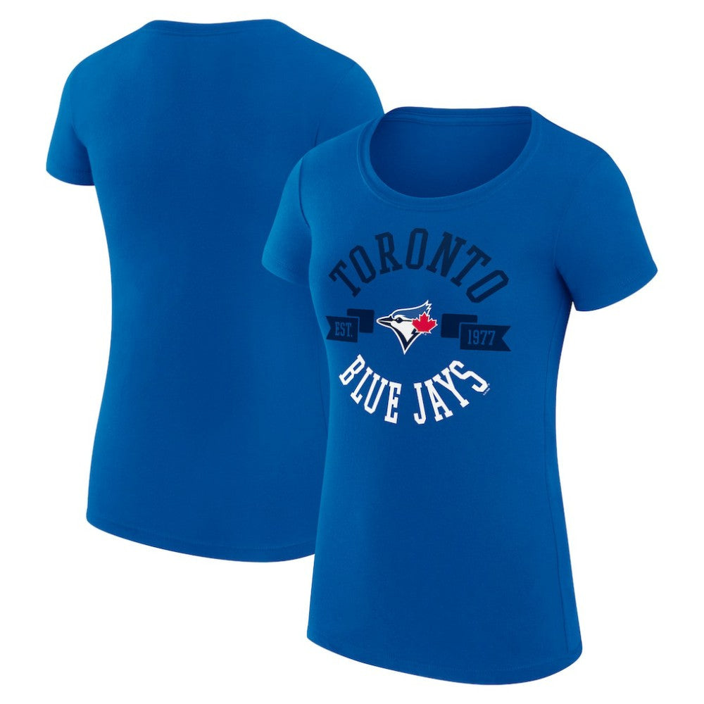Toronto Blue Jays G-III 4Her by Carl Banks Women's Super-Slim Fit Lightweight City Graphic T-Shirt Online