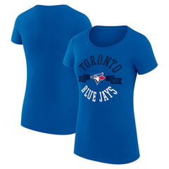 Toronto Blue Jays G-III 4Her by Carl Banks Women's Super-Slim Fit Lightweight City Graphic T-Shirt Online