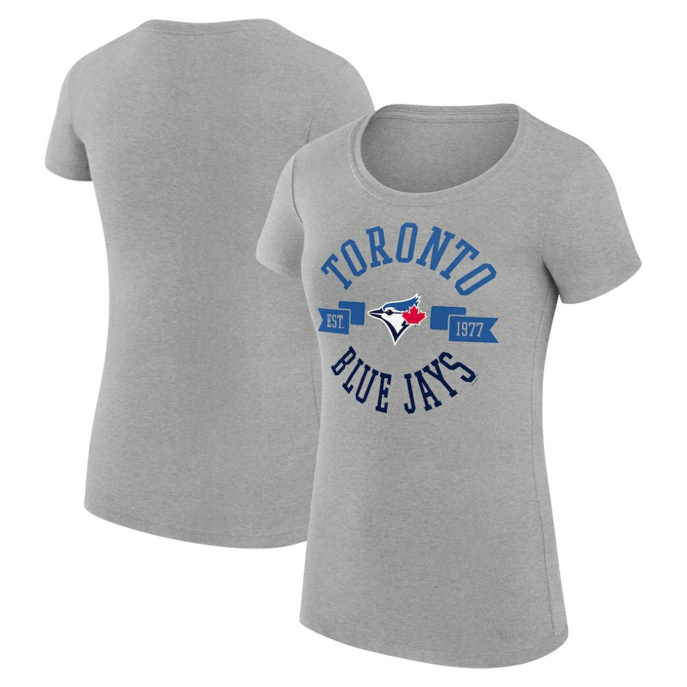 Toronto Blue Jays G-III 4Her by Carl Banks Women's Super-Slim Fit Lightweight City Graphic T-Shirt Online