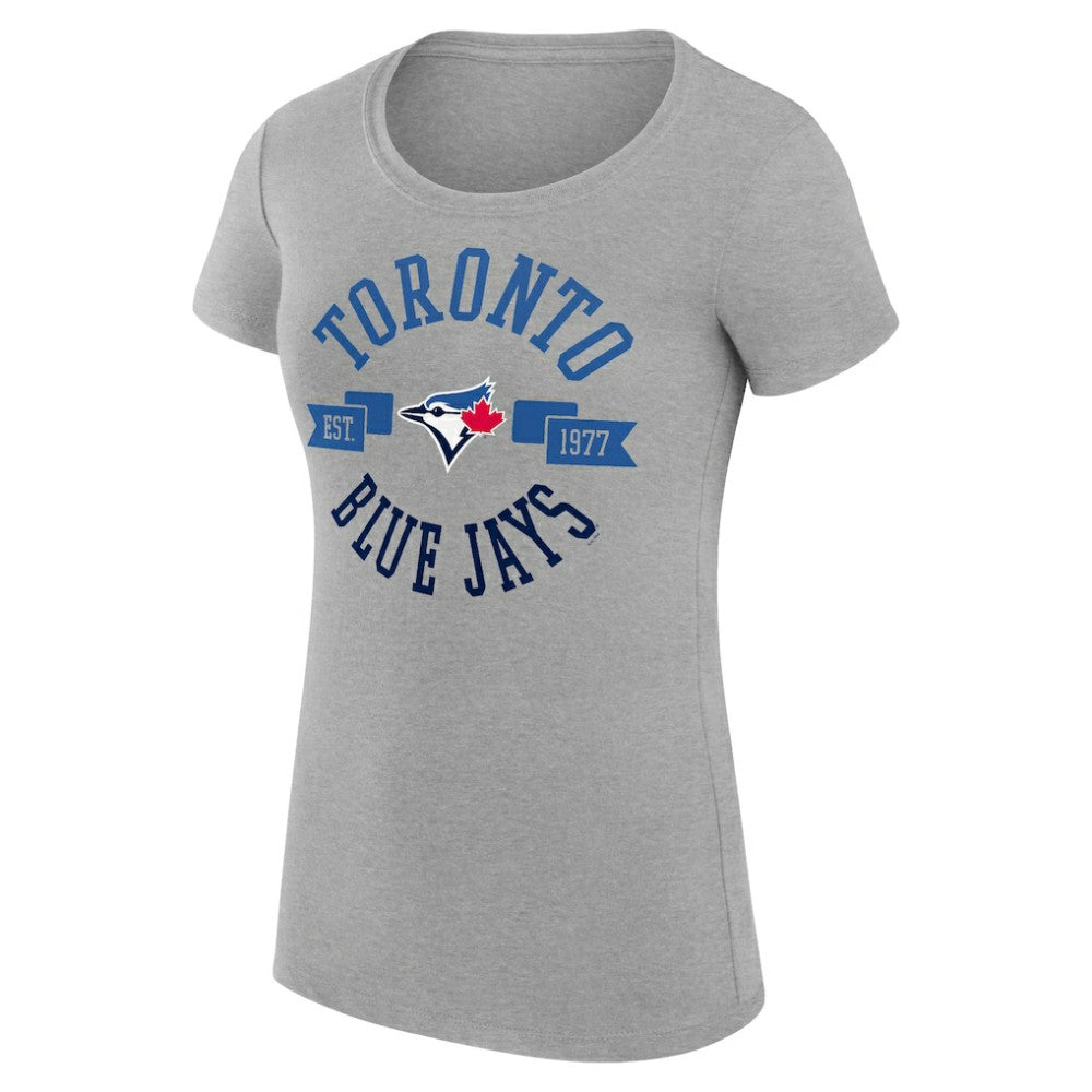 Toronto Blue Jays G-III 4Her by Carl Banks Women's Super-Slim Fit Lightweight City Graphic T-Shirt Online