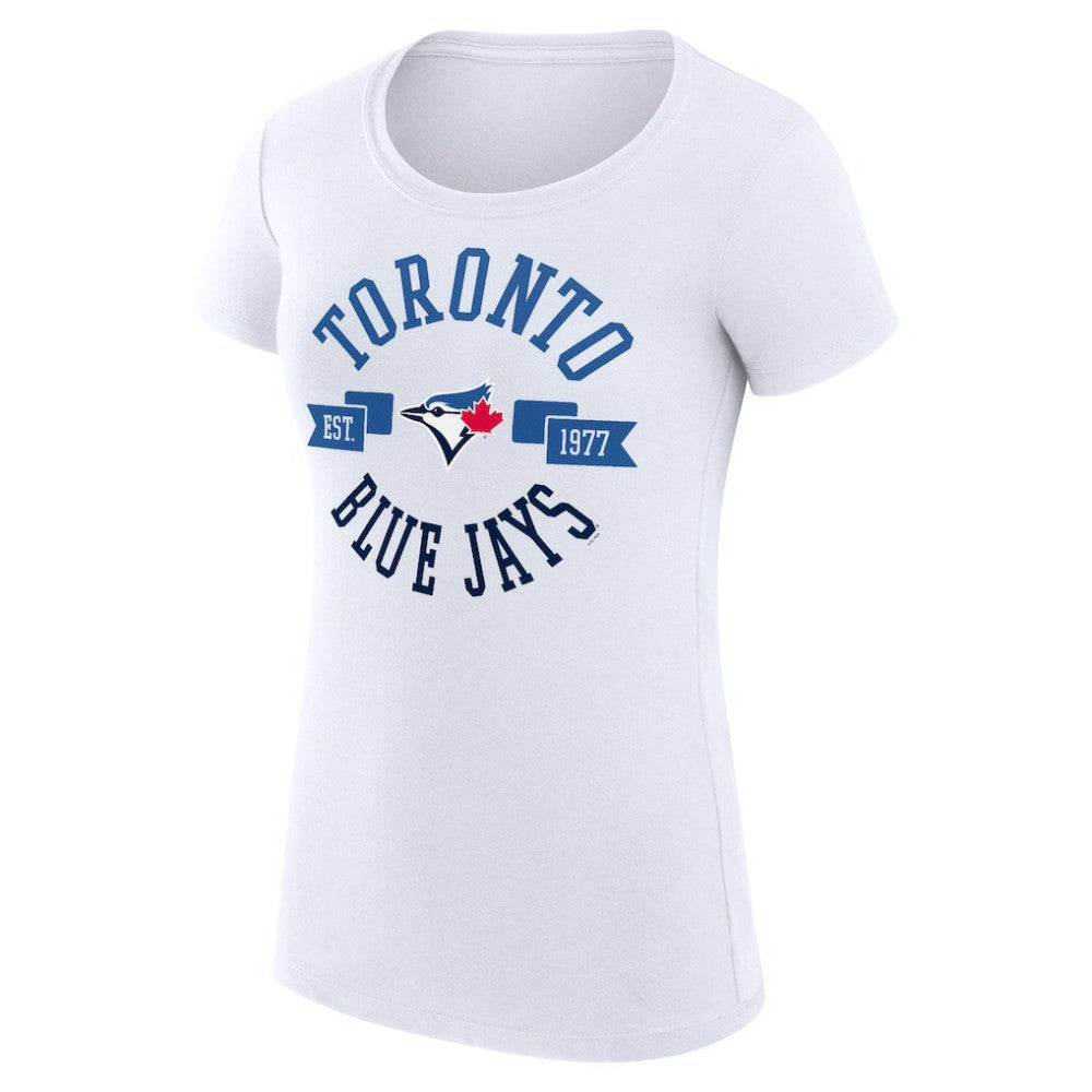 Toronto Blue Jays G-III 4Her by Carl Banks Women's Super-Slim Fit Lightweight City Graphic T-Shirt Online
