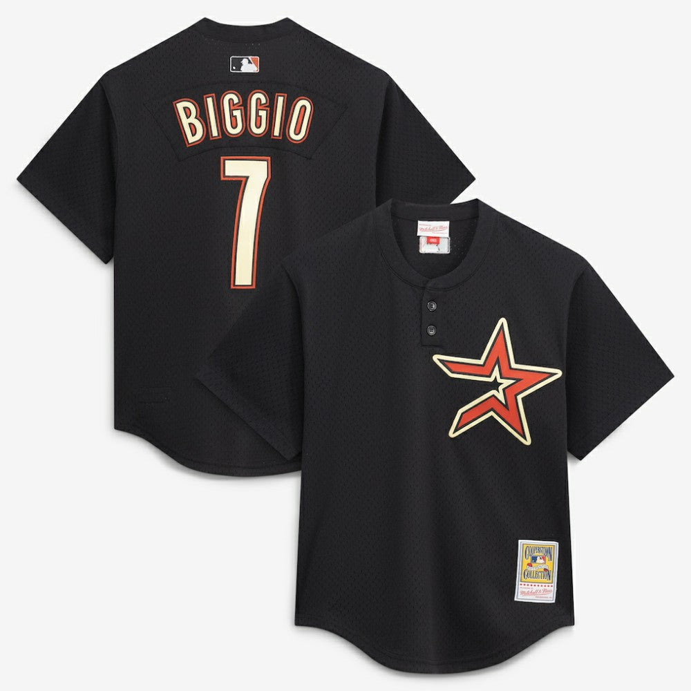 Craig Biggio Houston Astros Mitchell & Ness Authentic Batting Practice Jersey Sale