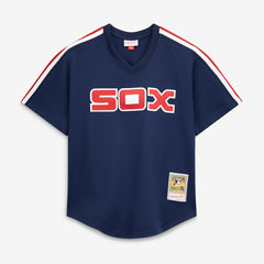Carlton Fisk Chicago White Sox Mitchell & Ness Authentic Batting Practice Jersey Outlet