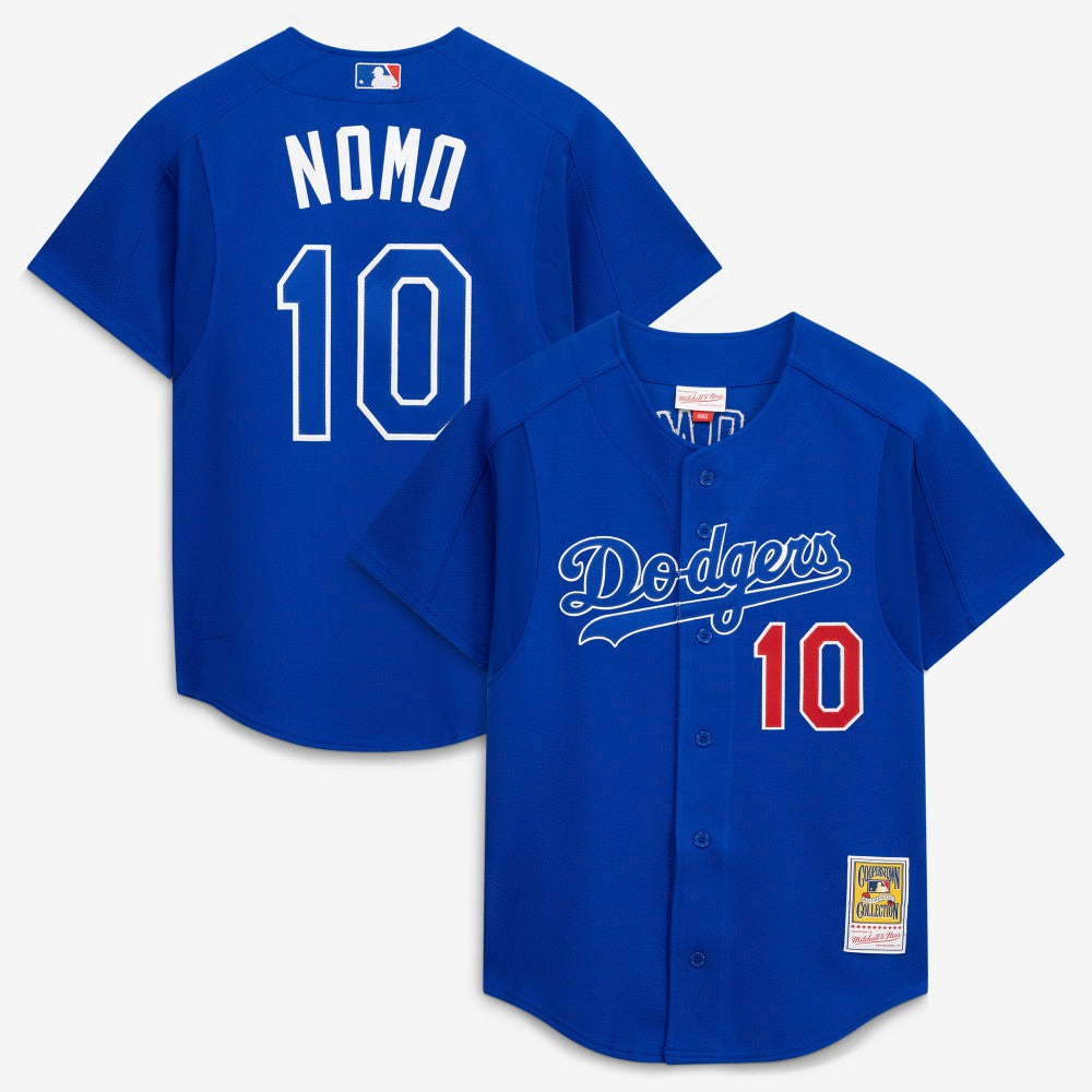Hideo Nomo Los Angeles Dodgers Mitchell & Ness Cooperstown Collection 2004 Batting Practice Jersey Sale
