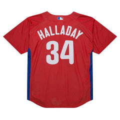 Roy Halladay Philadelphia Phillies Mitchell & Ness Authentic Batting Practice Jersey for sale