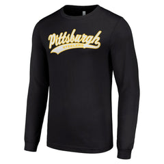 Pittsburgh Steelers Starter Tailsweep Long Sleeve T-Shirt - Black - NFL
