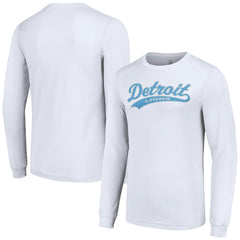 Detroit Lions Starter Tailsweep Long Sleeve T-Shirt - White - NFL