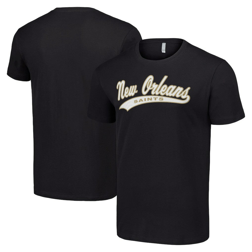 New Orleans Saints Starter Tailsweep T-Shirt - Black - NFL