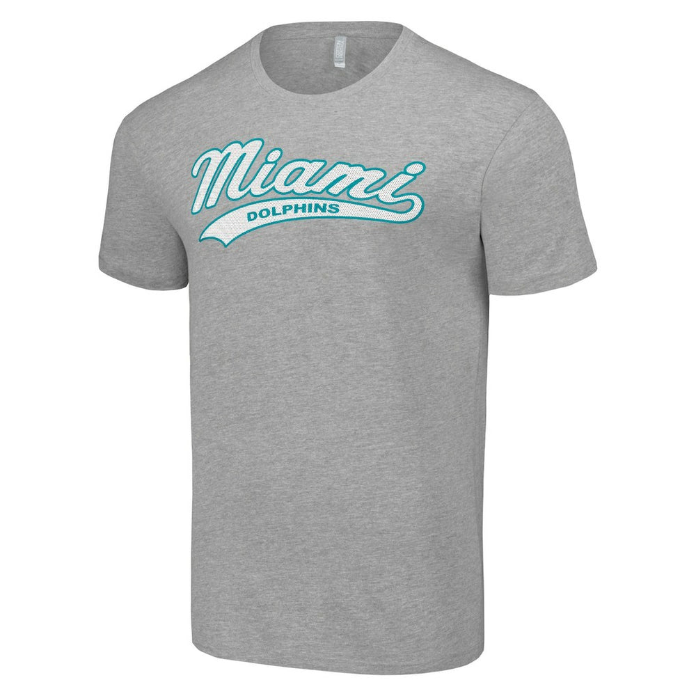 Miami Dolphins Starter Tailsweep T-Shirt - Heather Gray - NFL