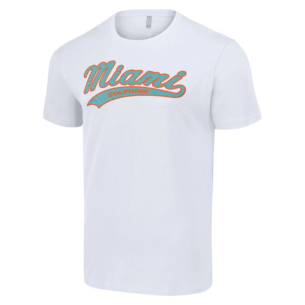 Miami Dolphins Starter Tailsweep T-Shirt - White - NFL