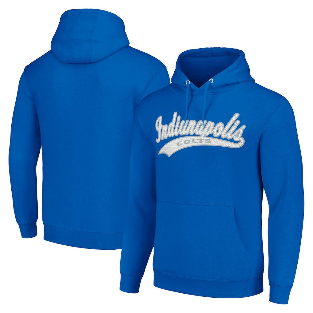 Indianapolis Colts Starter Unisex Tailsweep Pullover Hoodie - Royal - NFL