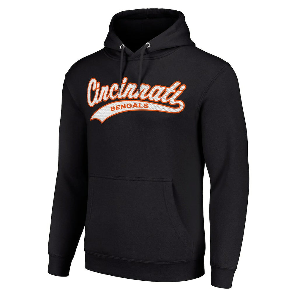 Cincinnati Bengals Starter Unisex Tailsweep Pullover Hoodie - Black - NFL